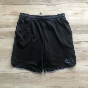 Tapout Black Athletic Shorts